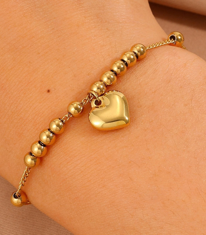 Brazalete Beaded Heart