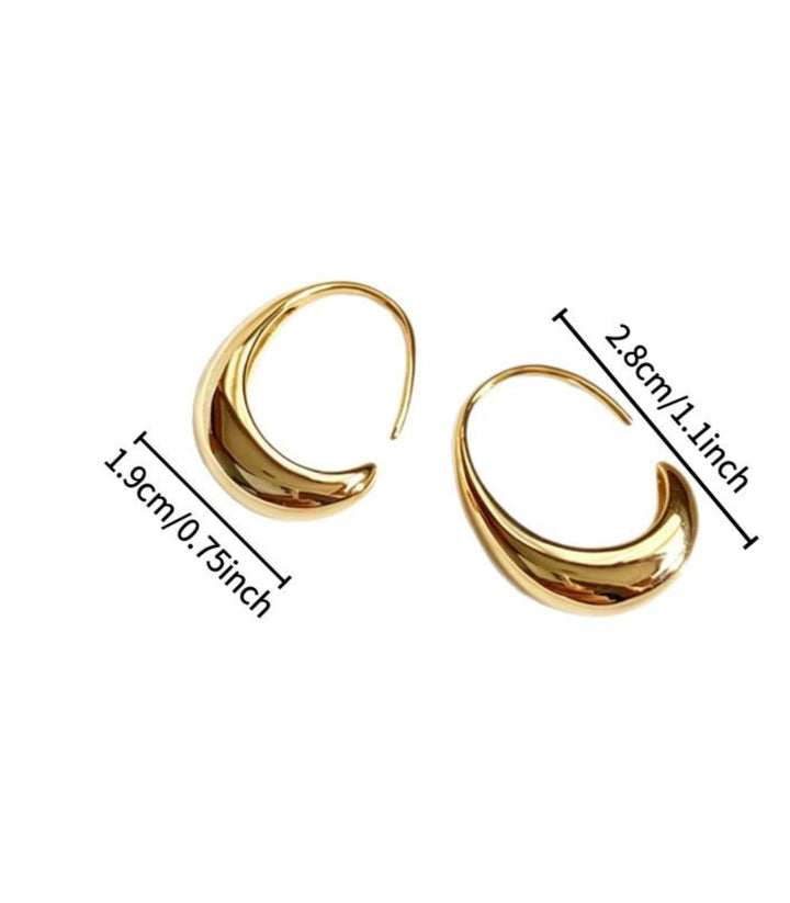 Aretes Gold Circle