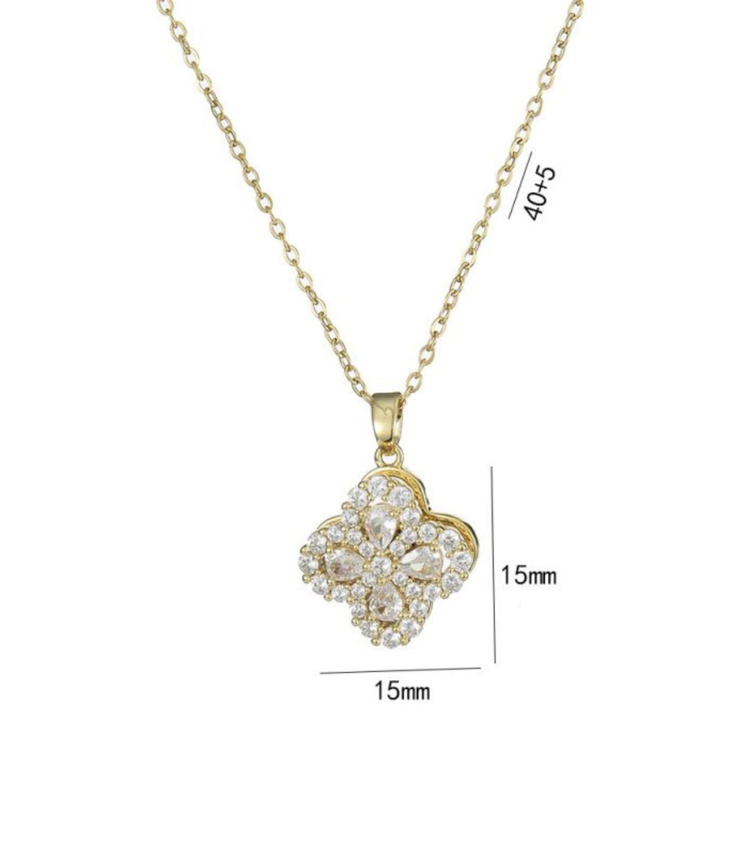Collar Rotativo Diamond Flower