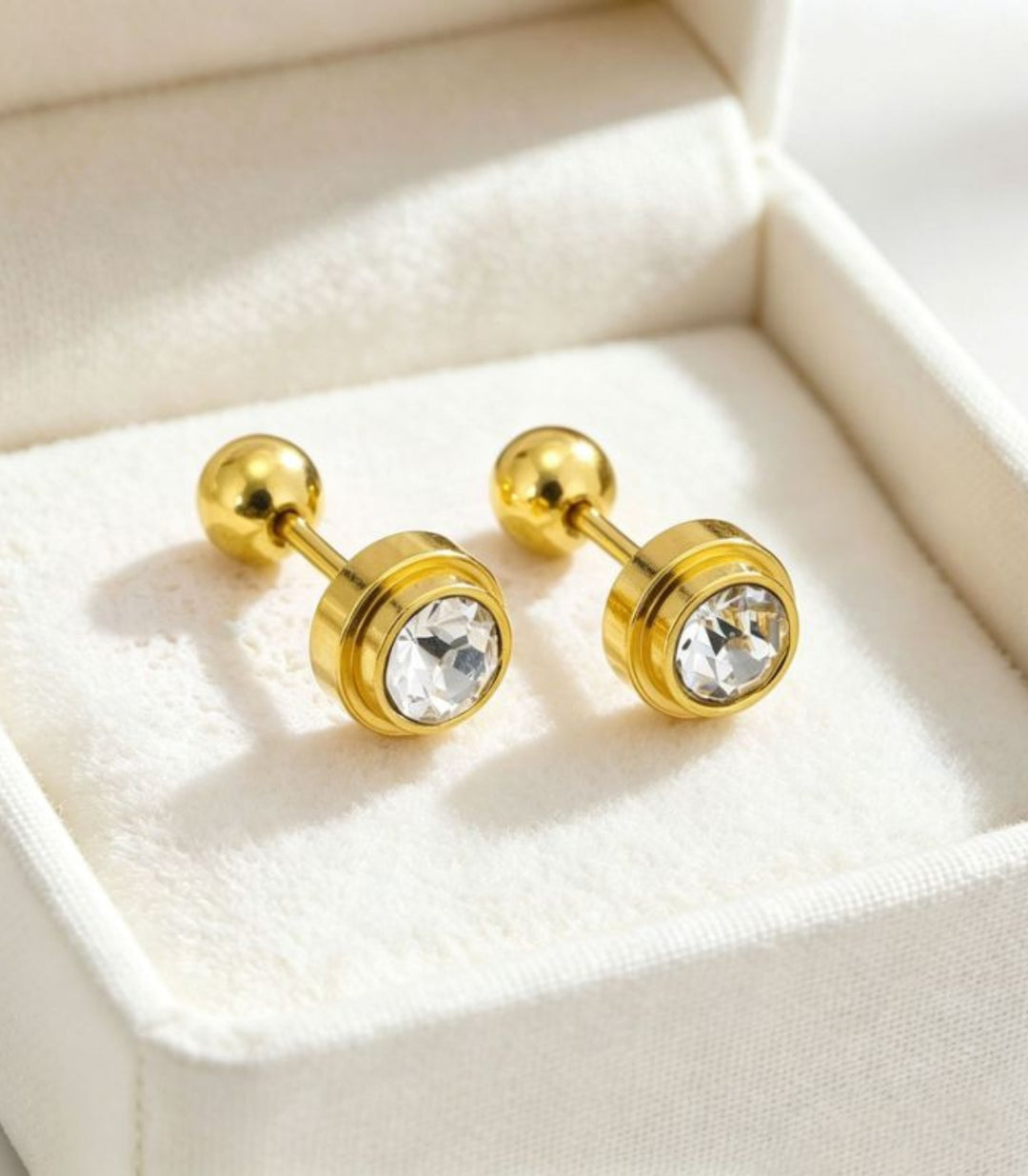 Aretes Mini Diamond Screw