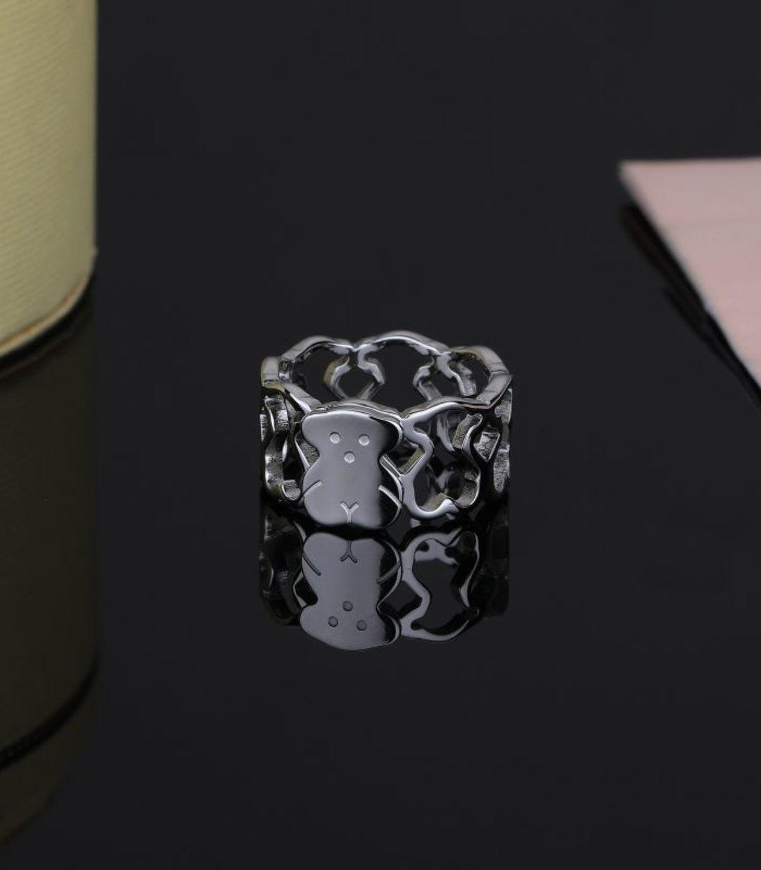 Anillo Osito Plata 8