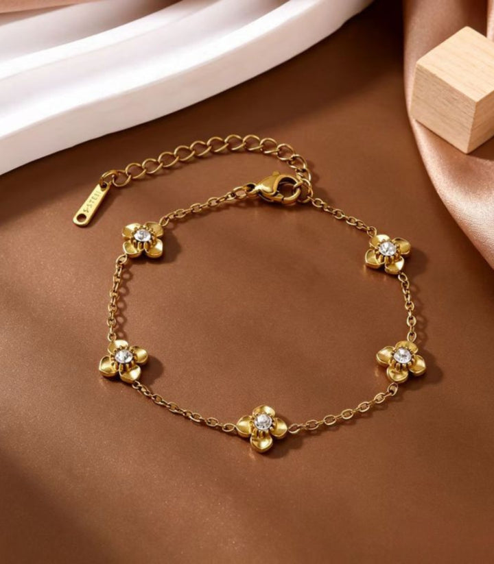 Brazalete Diamond Clover