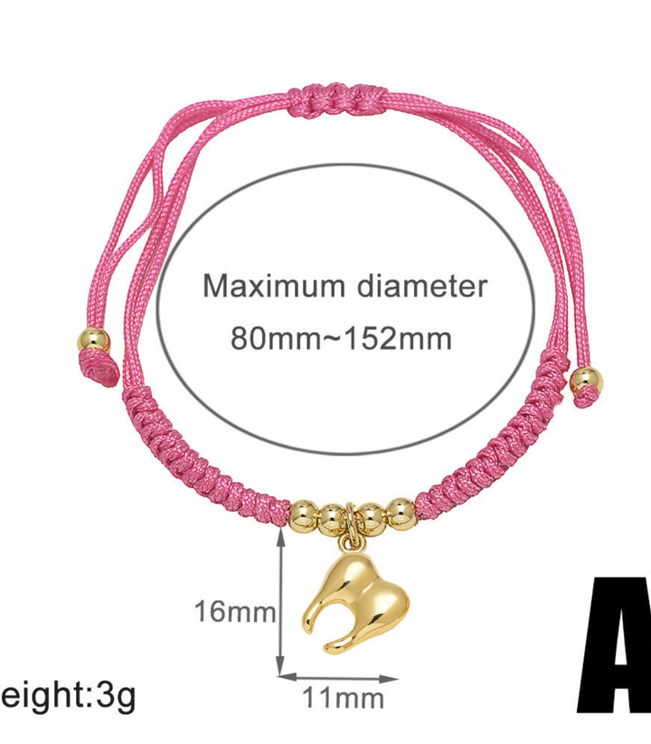 brazalete tooth string