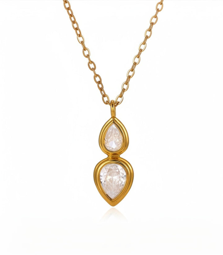 Collar Zirconias 18K