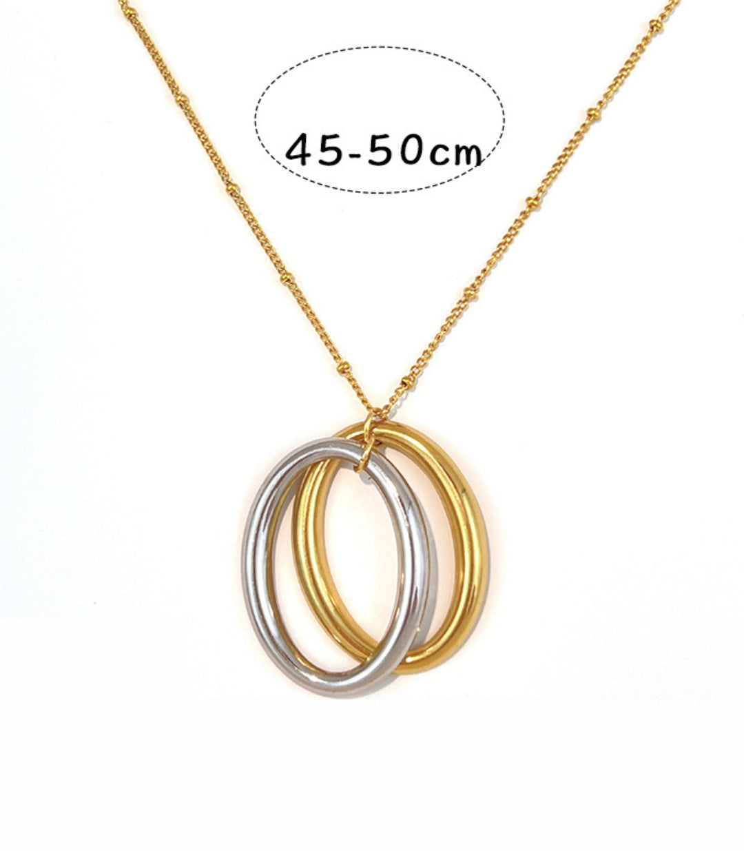 Collar oval bicolor