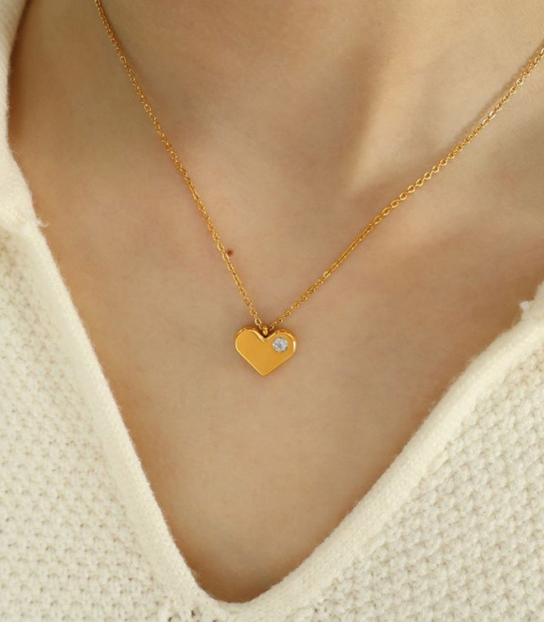 Collar diamond love