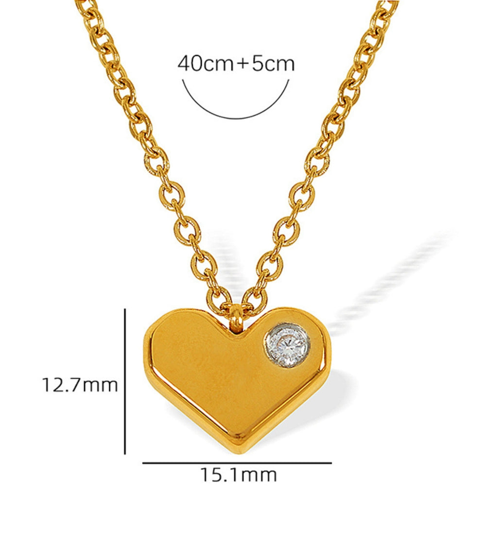 Collar diamond love