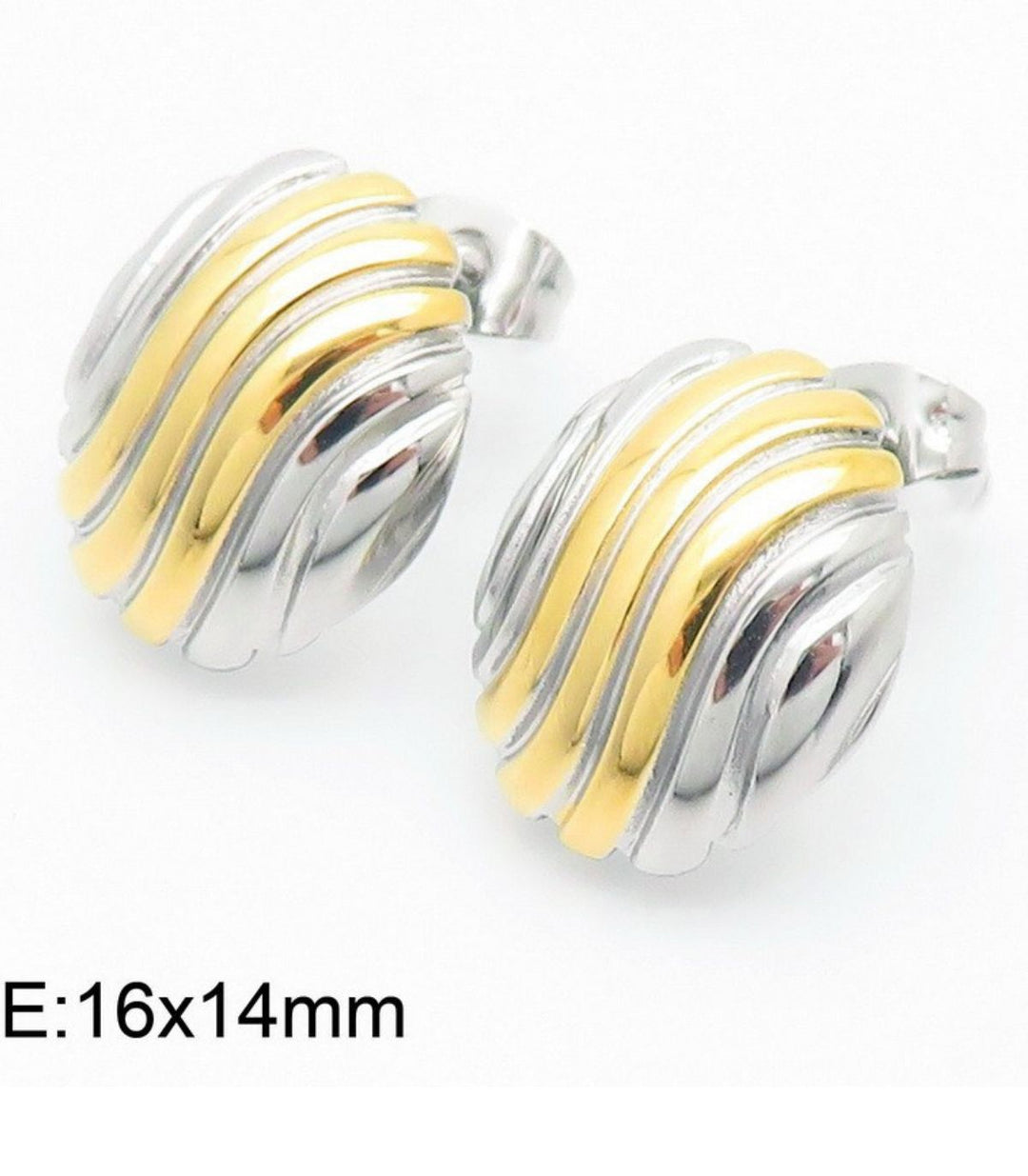 Aretes bicolor textured