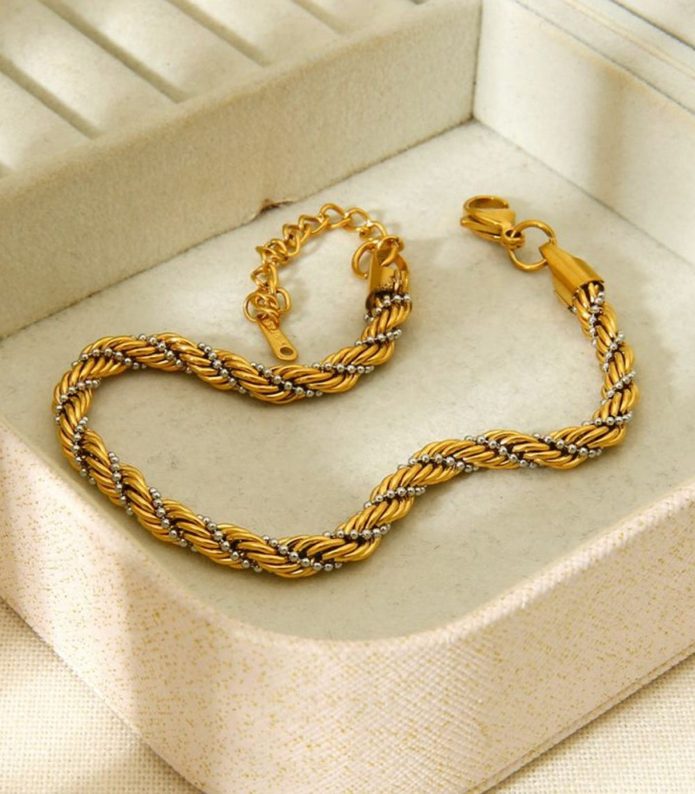 Brazalete twist bicolor