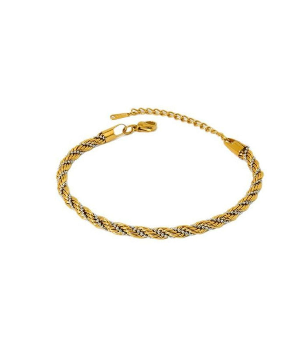 Brazalete twist bicolor
