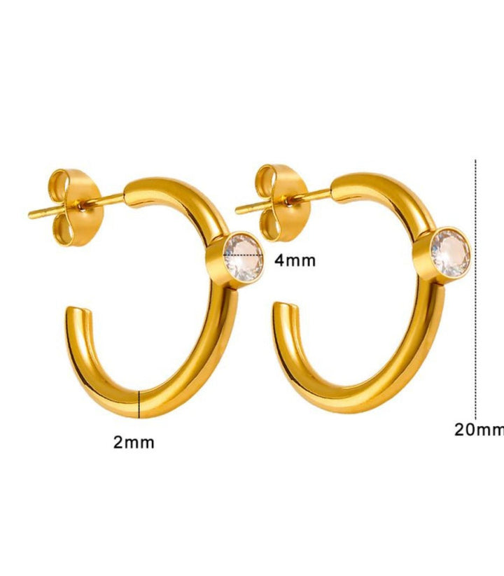 Aretes diamond c shaped