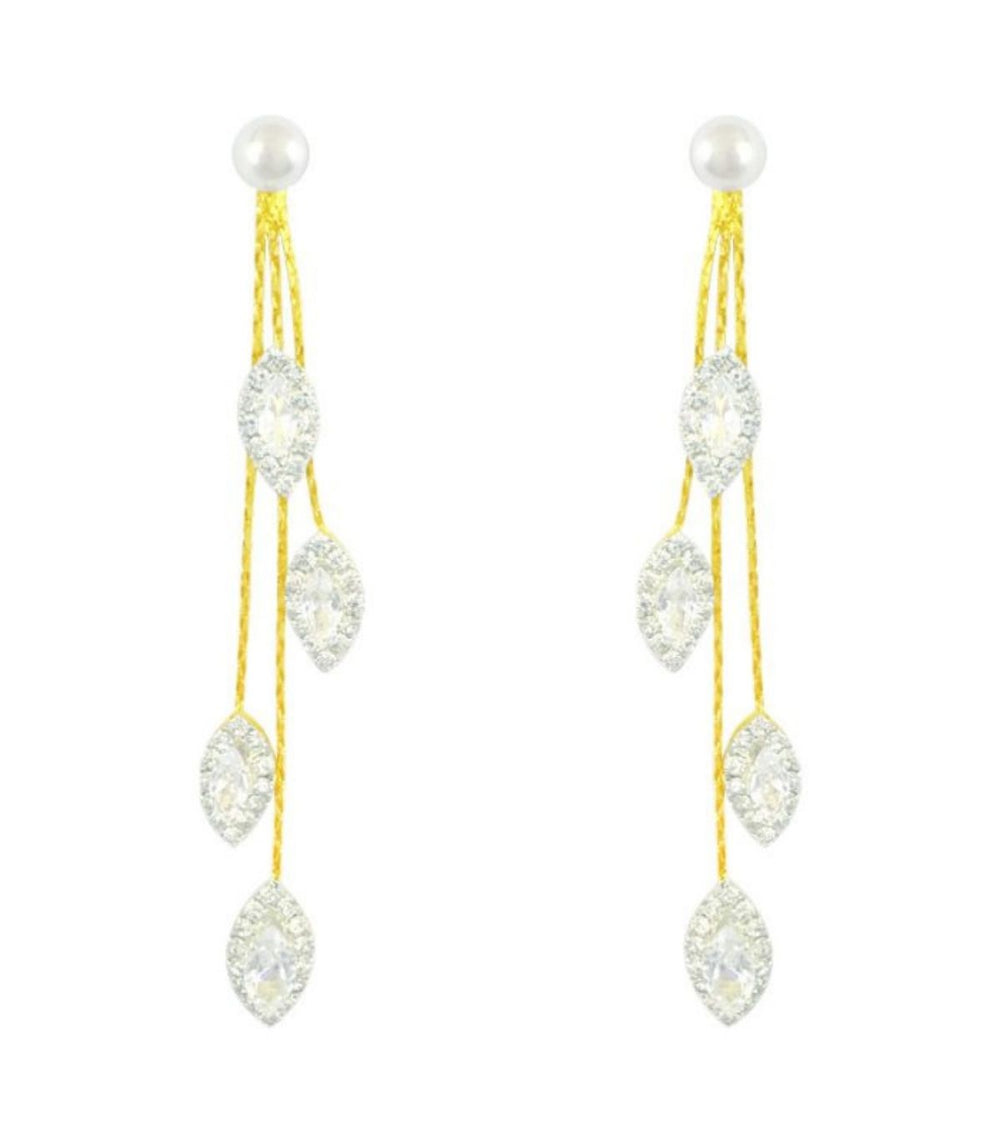 Aretes diamond pearl