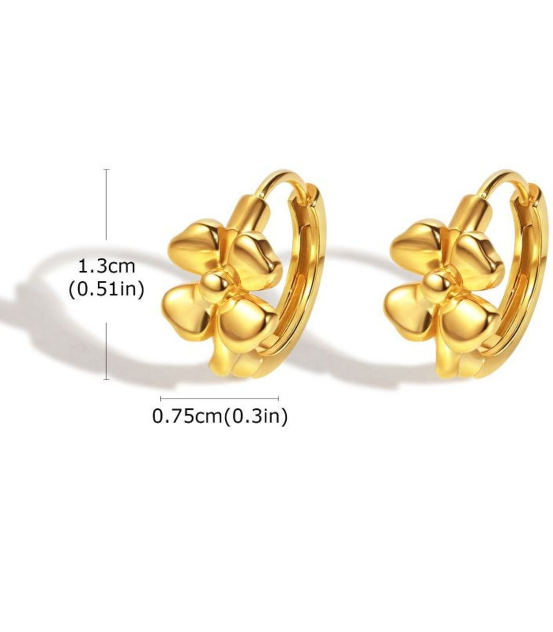 Aretes flor