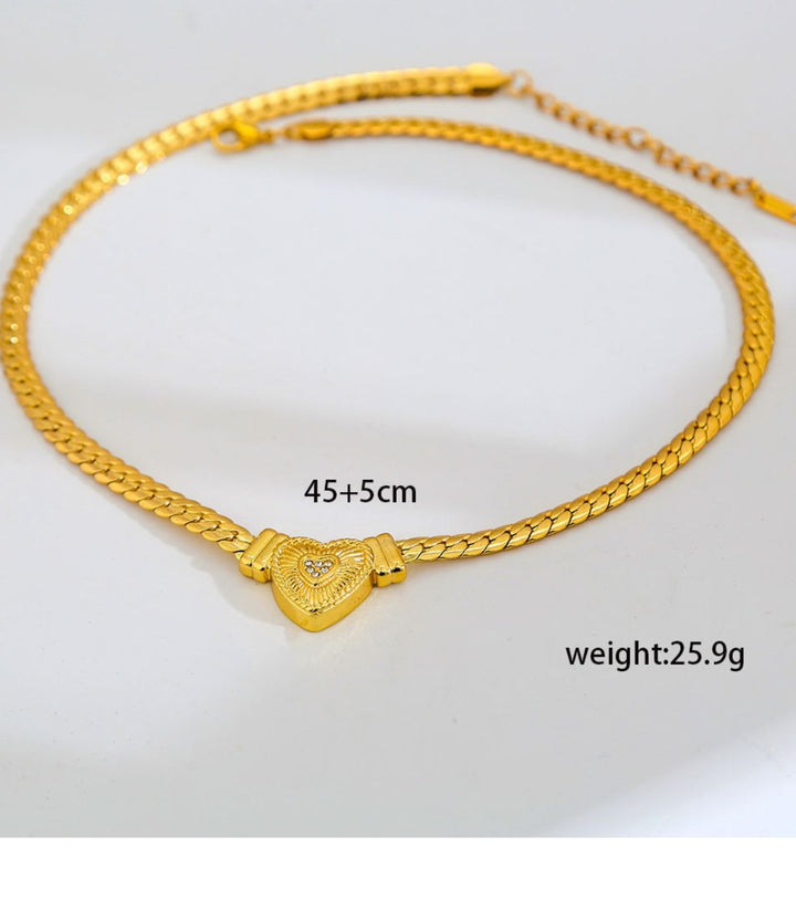 Collar love heart