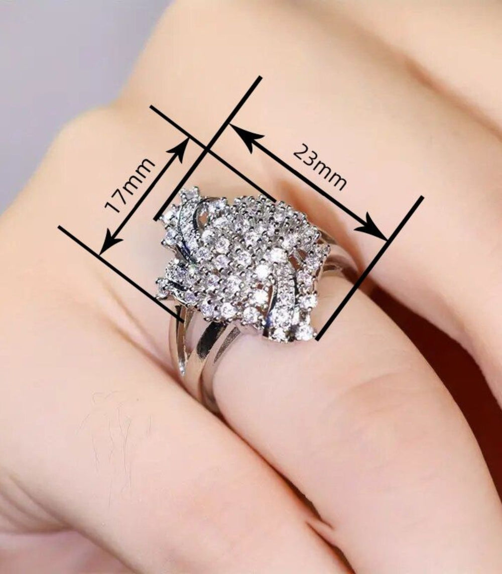 Anillo silver zieconias 6