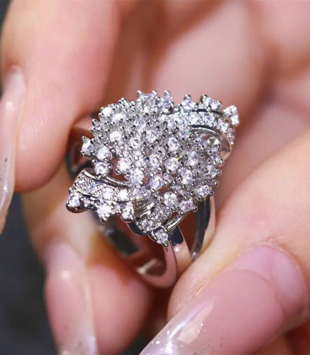 Anillo silver zieconias 8