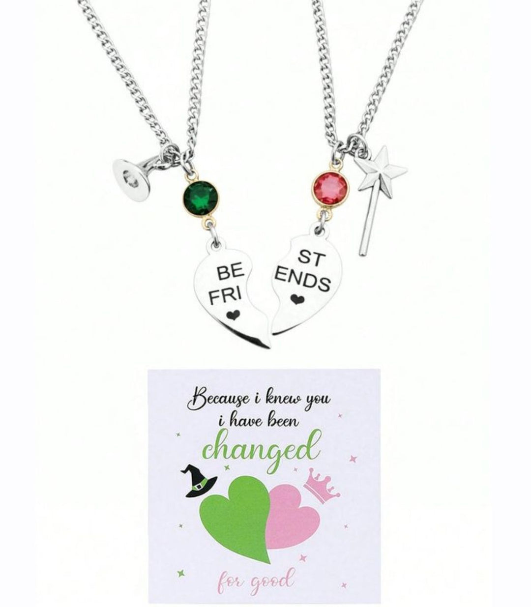 Par de collares de amistad