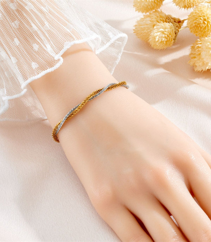 Brazalete bicolor