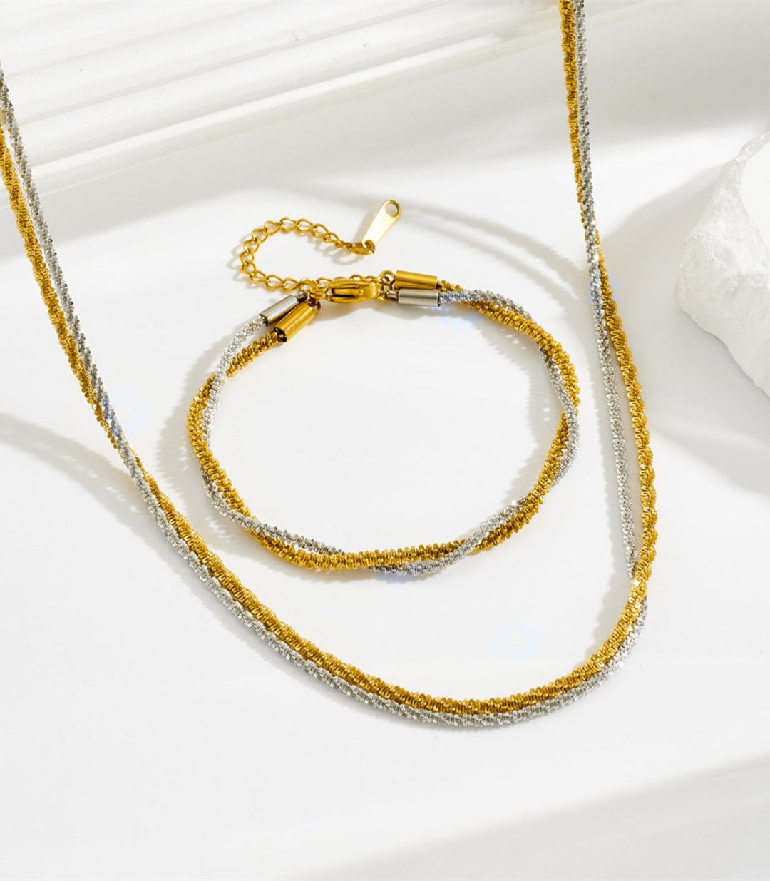 Brazalete bicolor