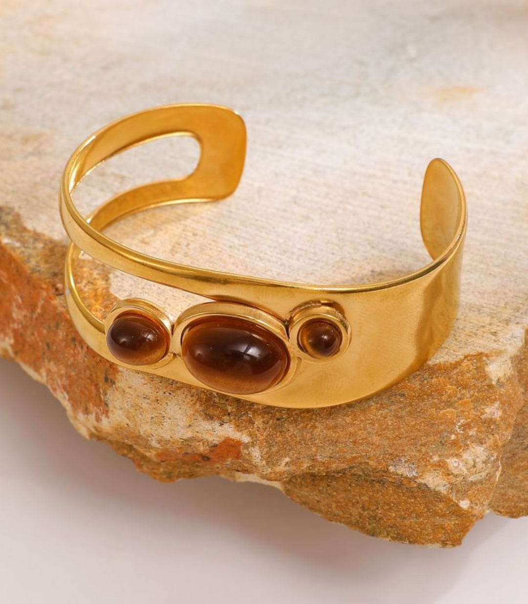 Brazalete tiger eye irregular