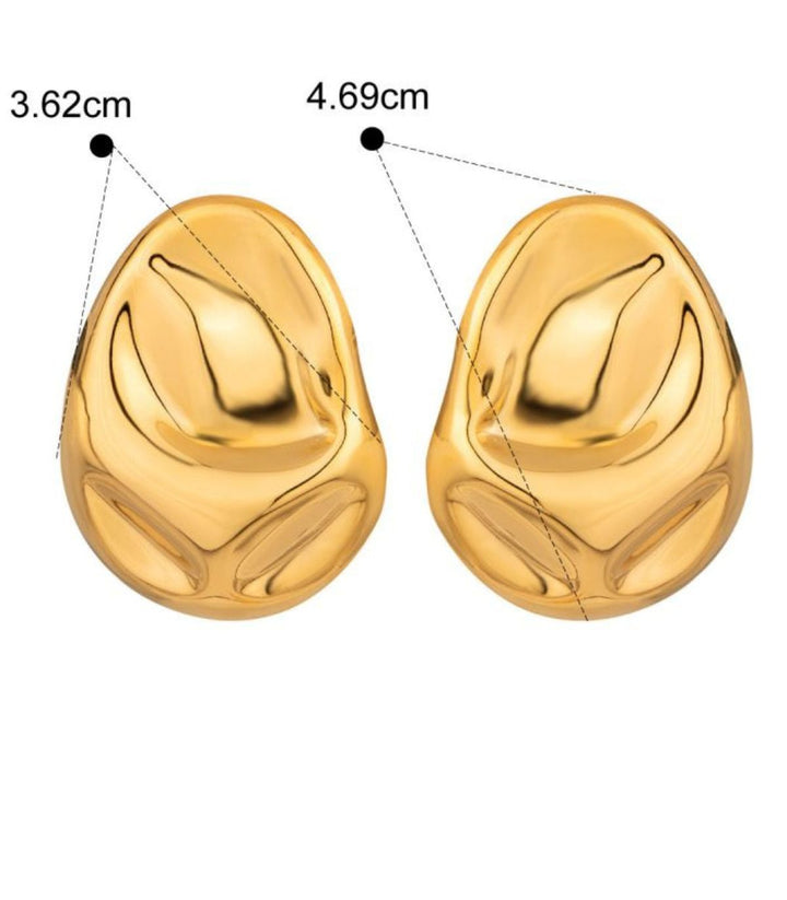 Aretes maxi irregulares