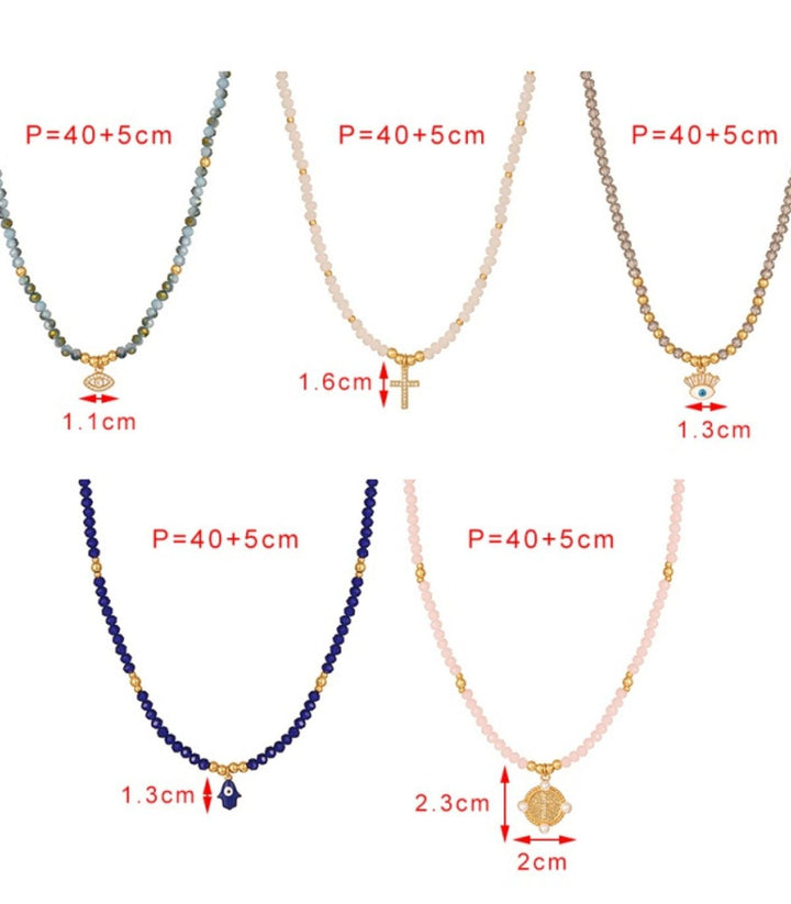 Collar bead eye