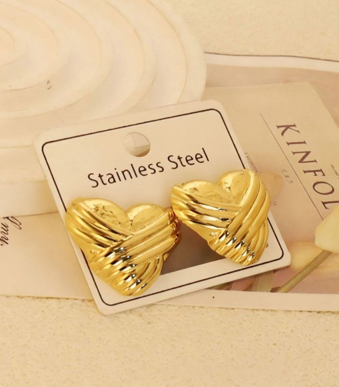 Aretes corazón