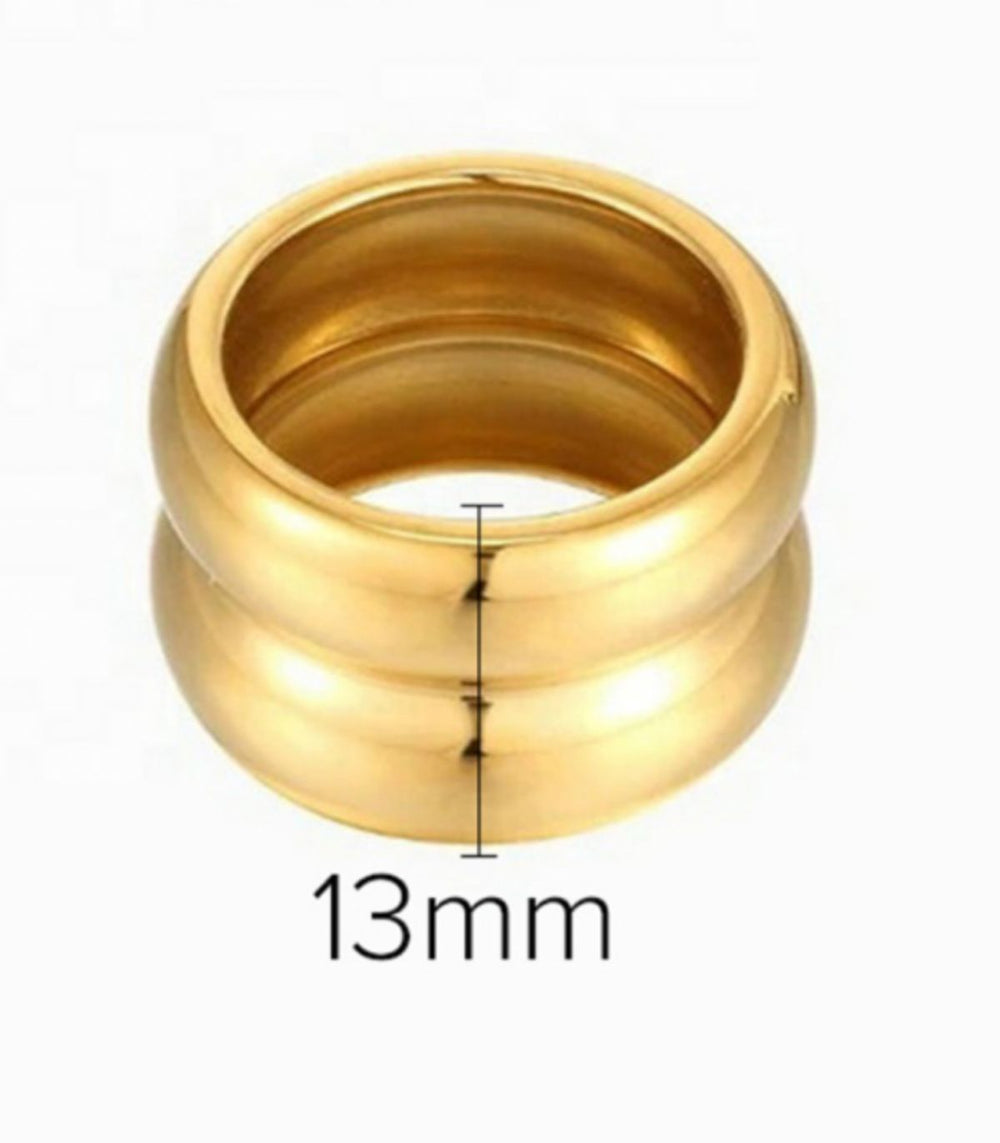 Anillo wide brim double 8