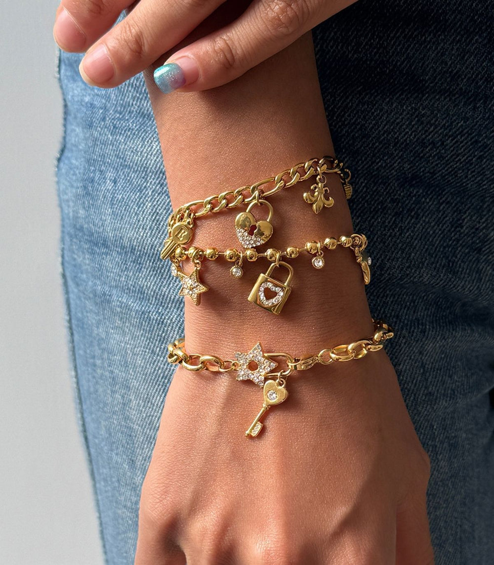 Brazalete diamond star key