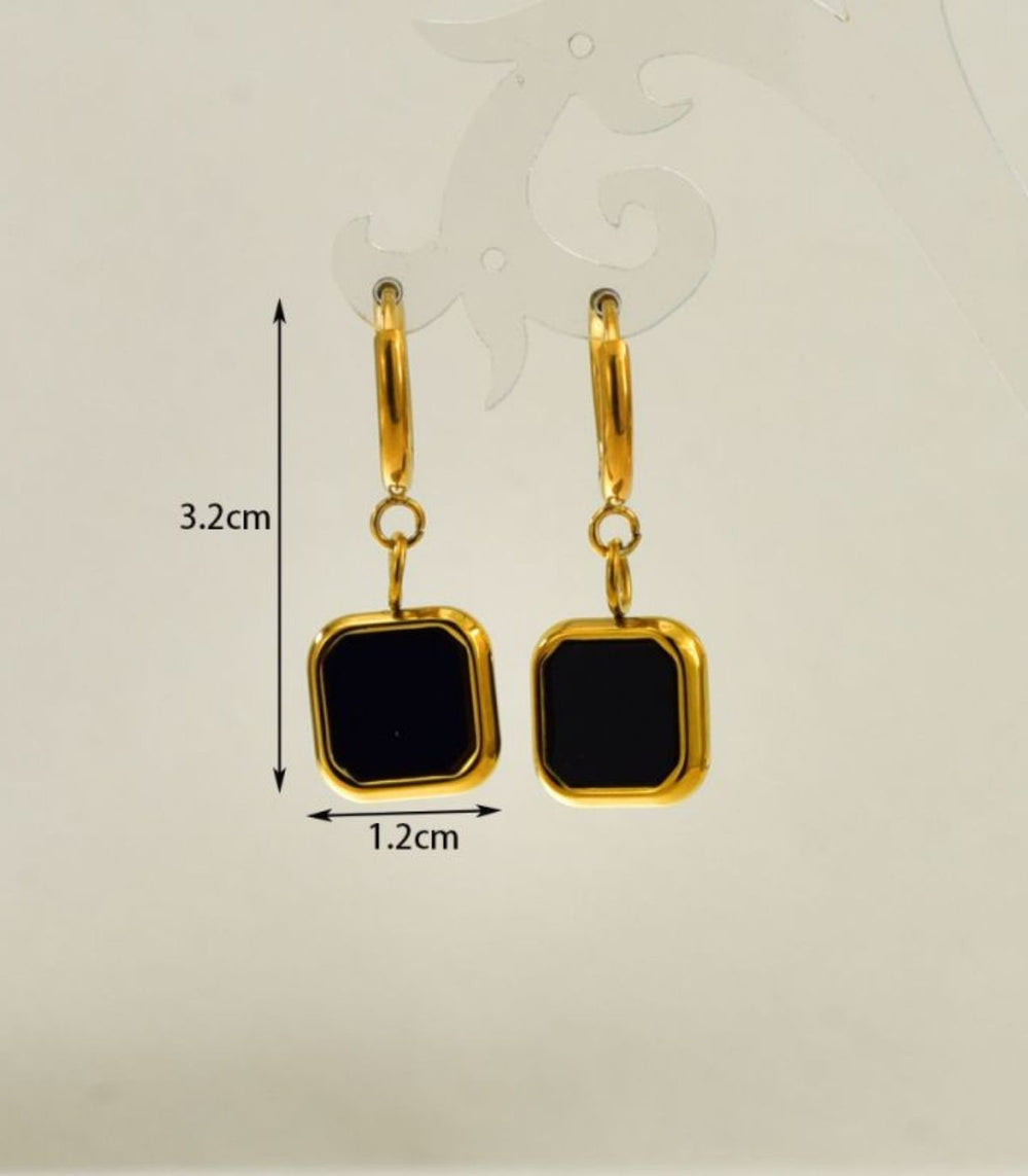 Aretes square hoop