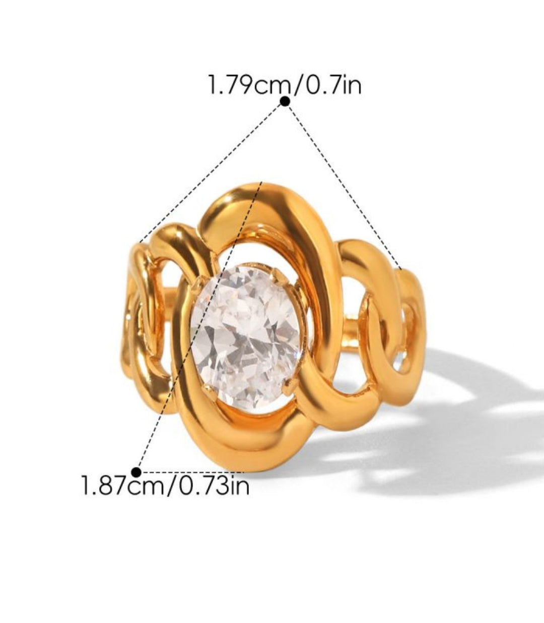 Anillo Luxury Premium Zircon