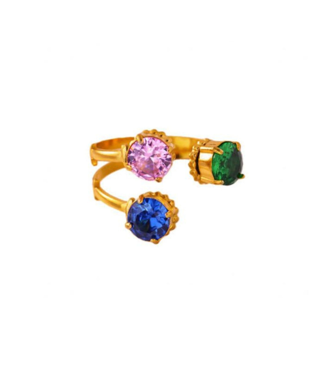 Anillo diamond 3 zirc