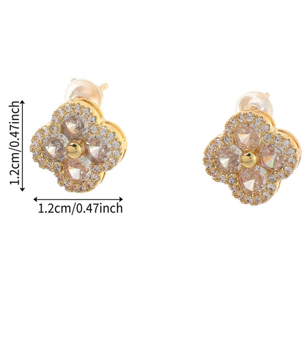 Aretes diamond clover