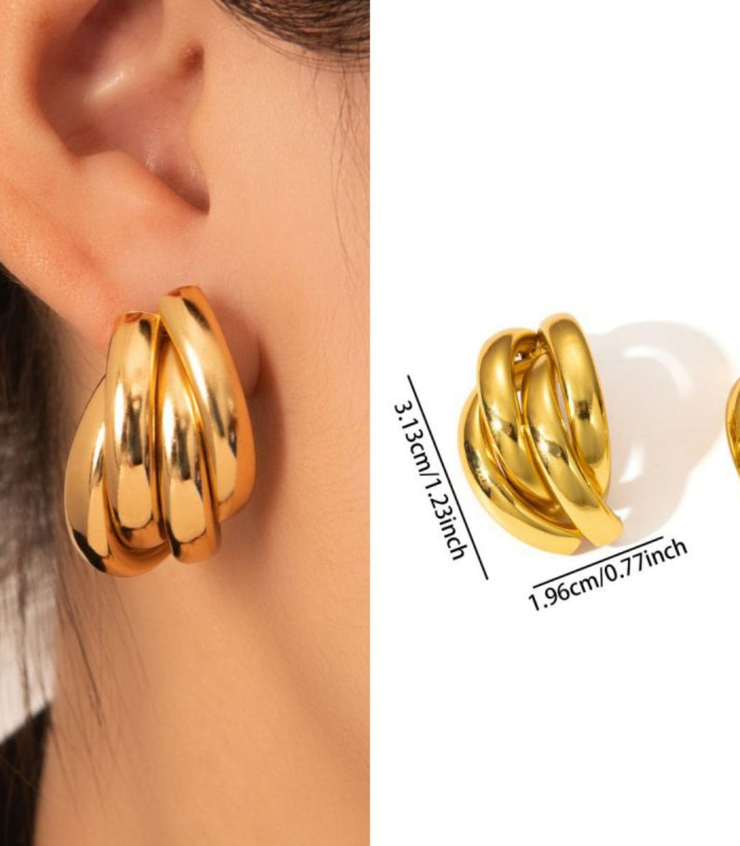 Aretes Geométricos Circular 15
