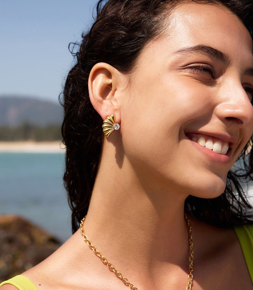 Aretes con Zirconia