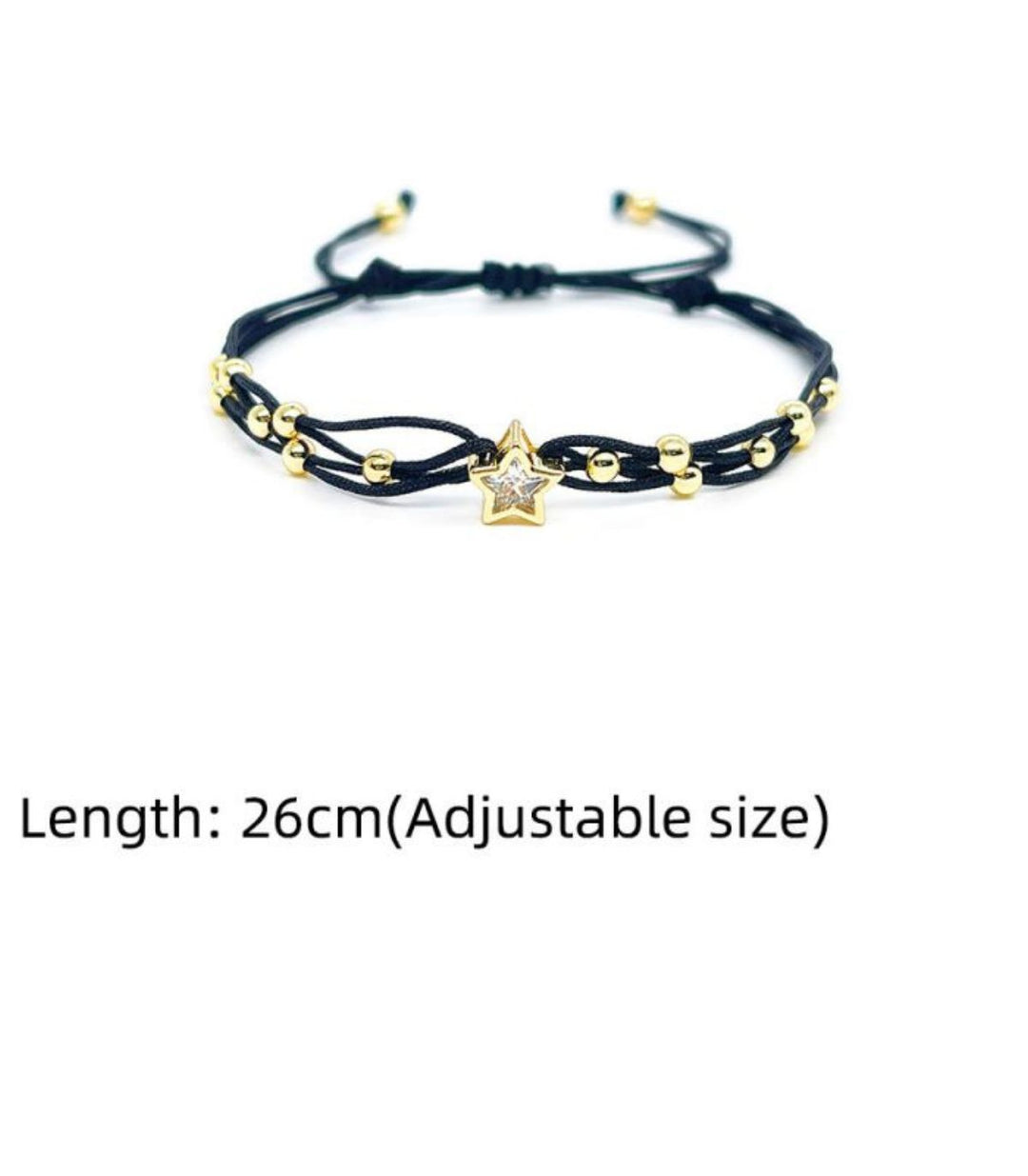 Brazalete Black Bohemian Star