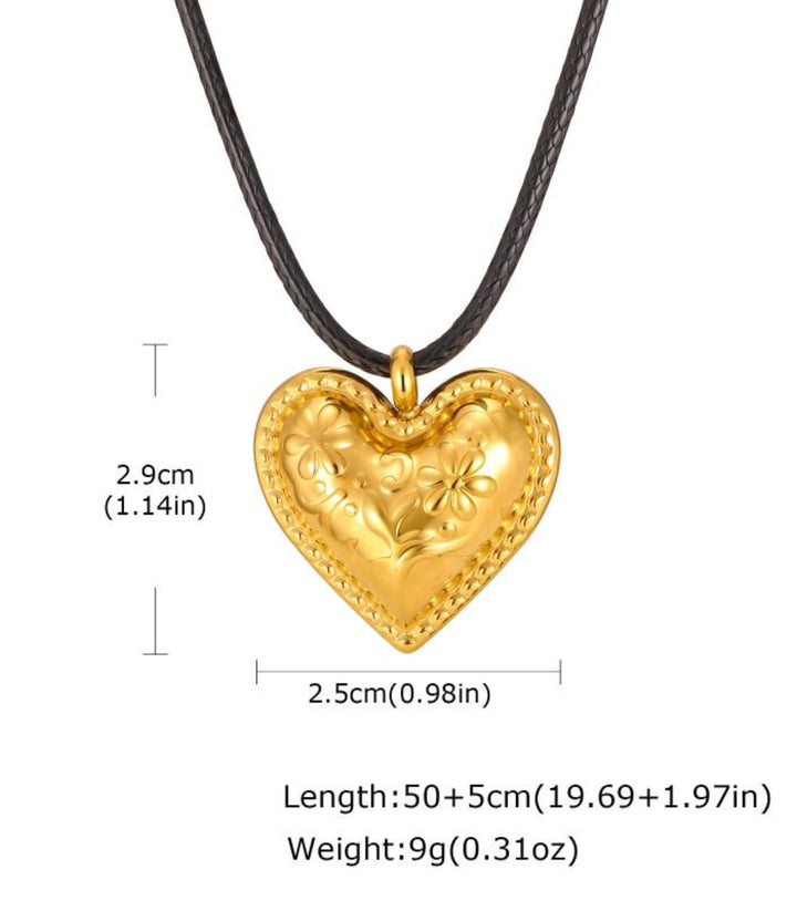 Collar Flower Heart