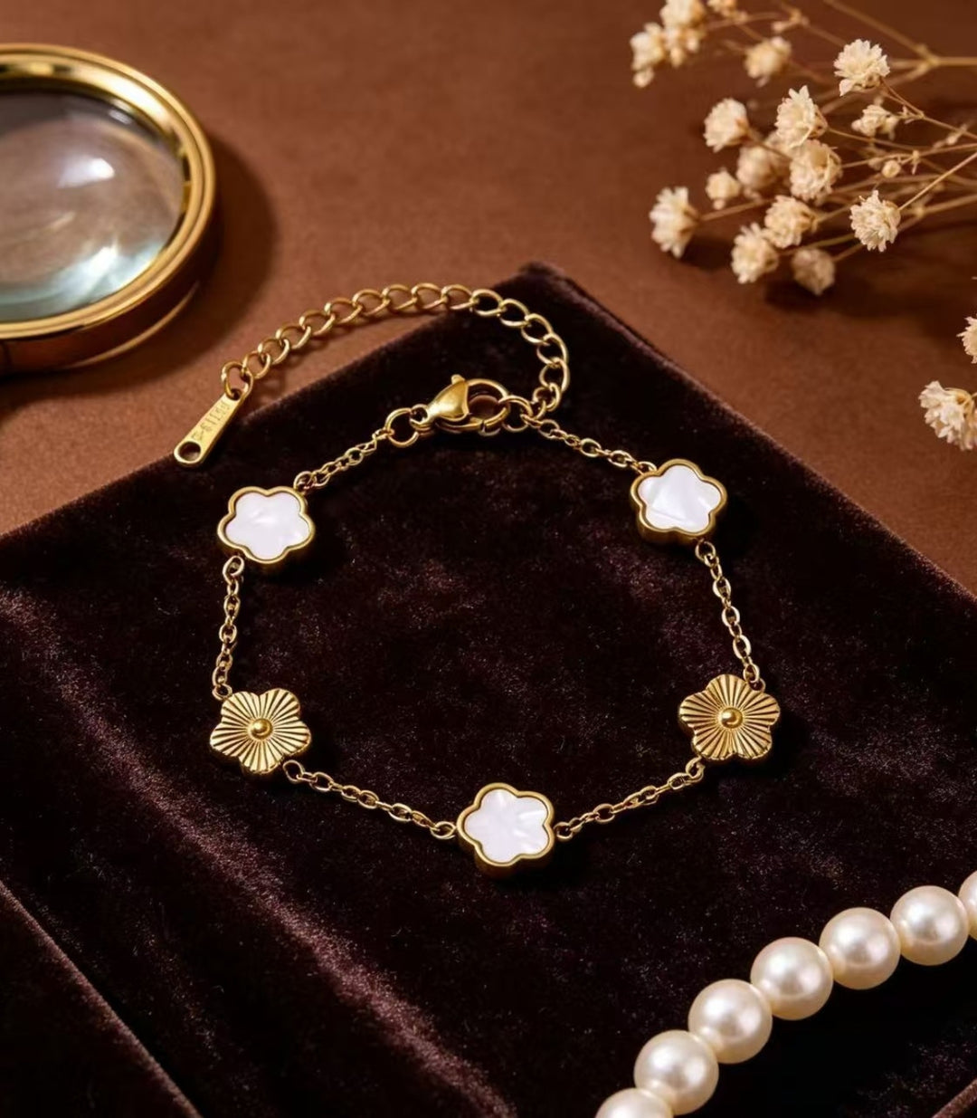 Brazalete Fores Blanco