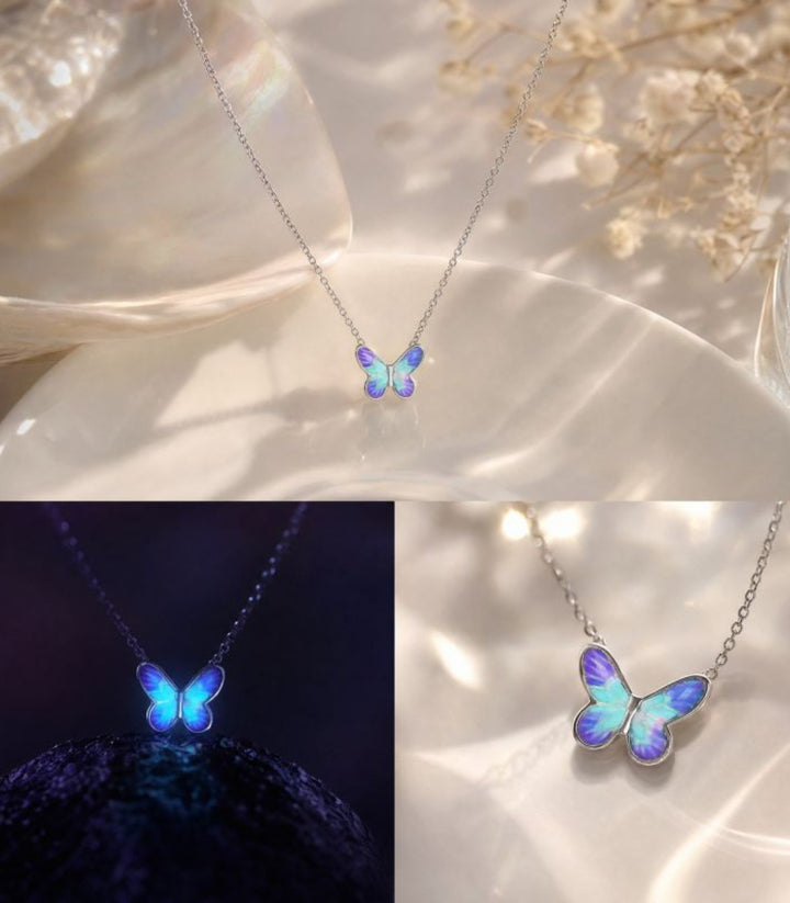 Collar Luminous Butterfly