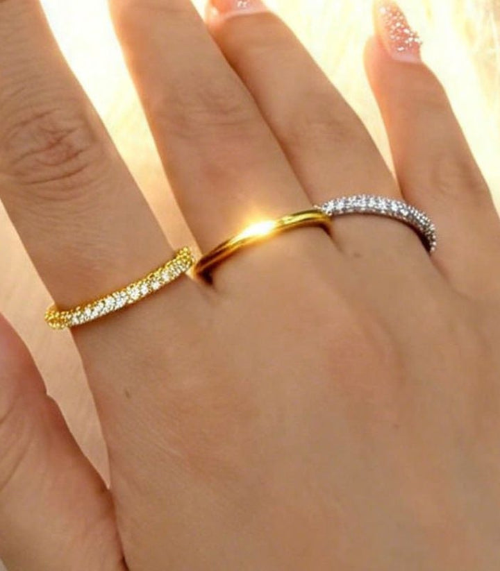 Anillos Set 3Pz Zirconias #7