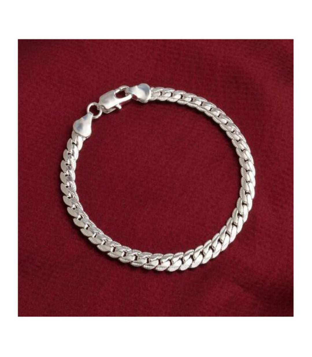 Brazalete Plata 20cm*5mm