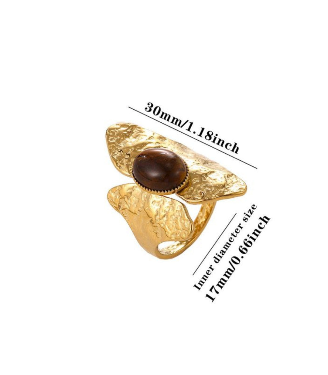 Anillo Piedra Natural
