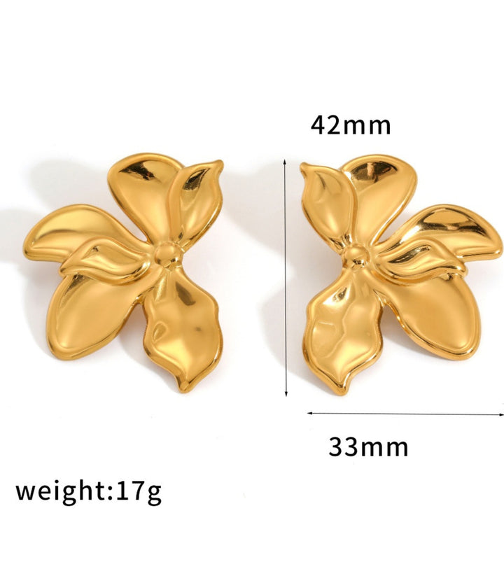 Aretes flor