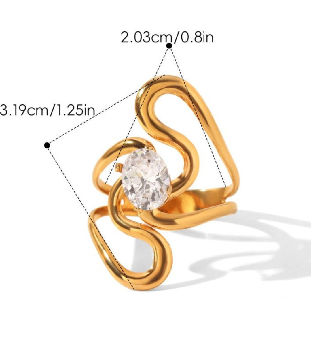 Anillo Luxury Zircon 4