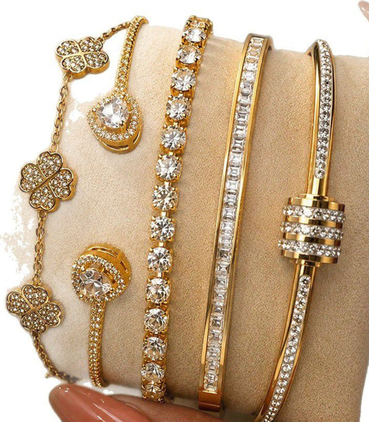 Brazalete Diamond Clover