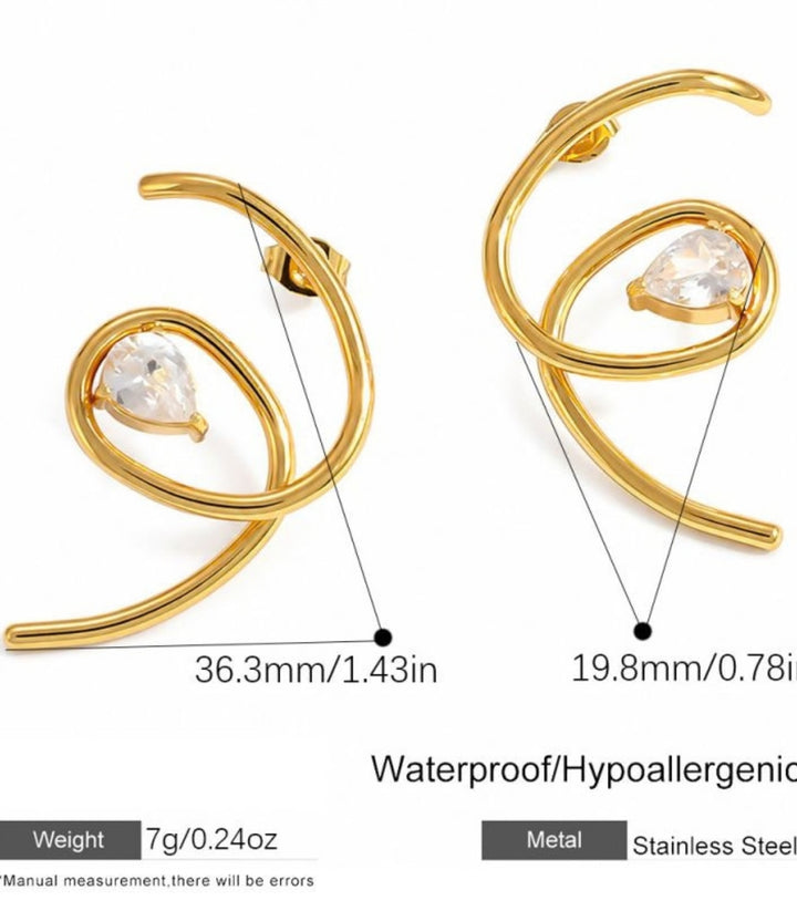 Aretes Zircon Geometric Lines