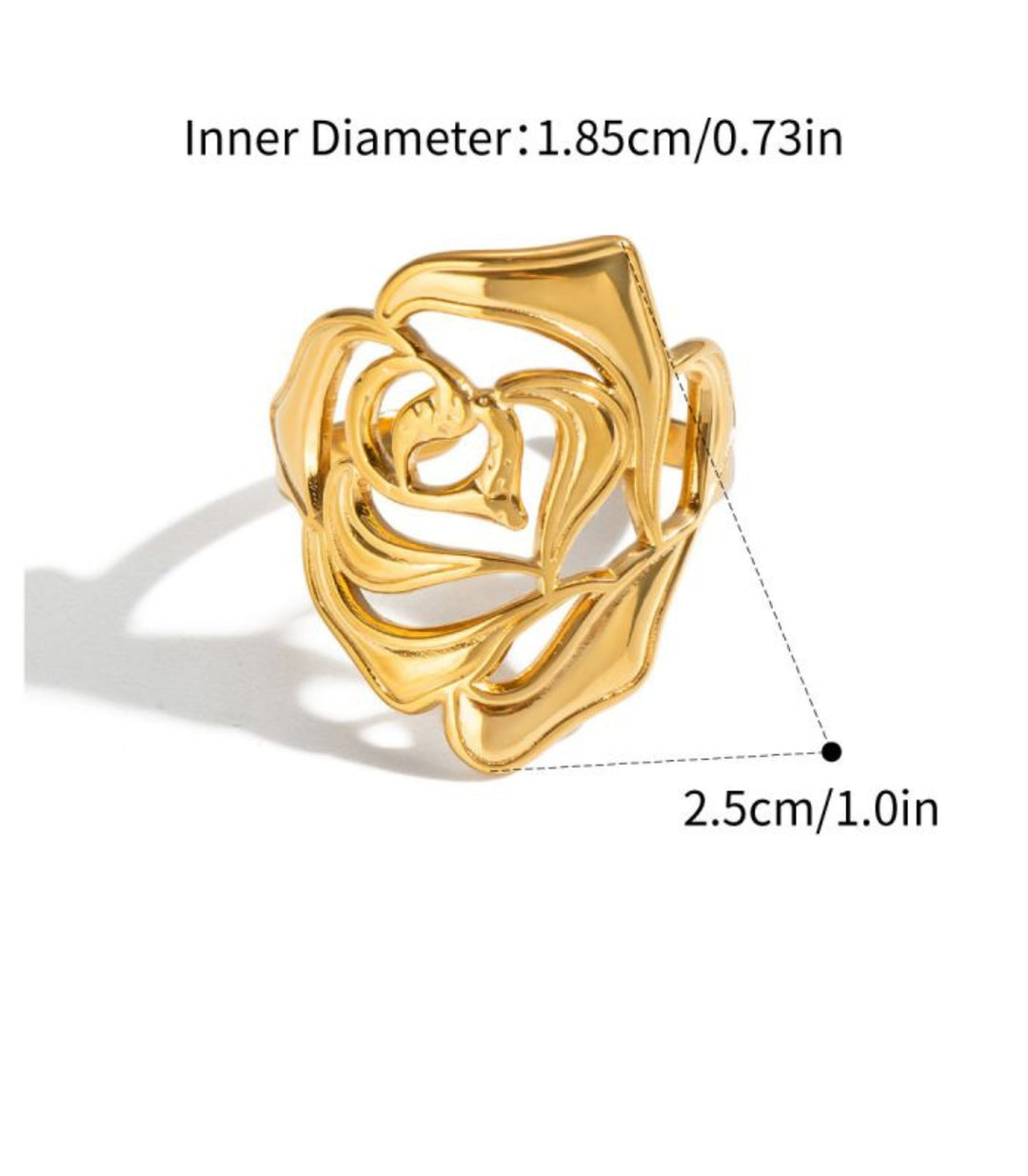 Anillo Rose Flower