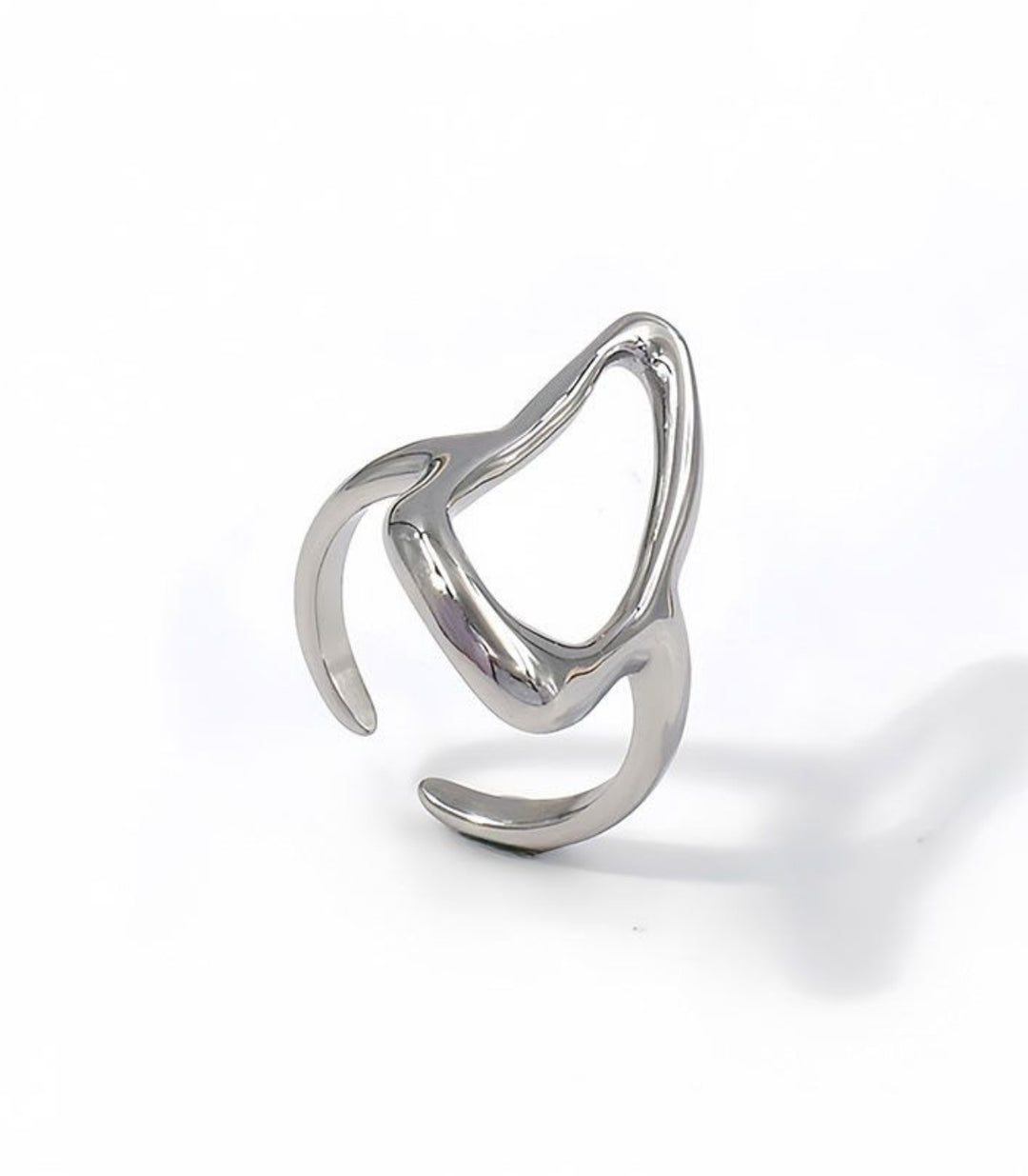 Anillo Plata Geometric