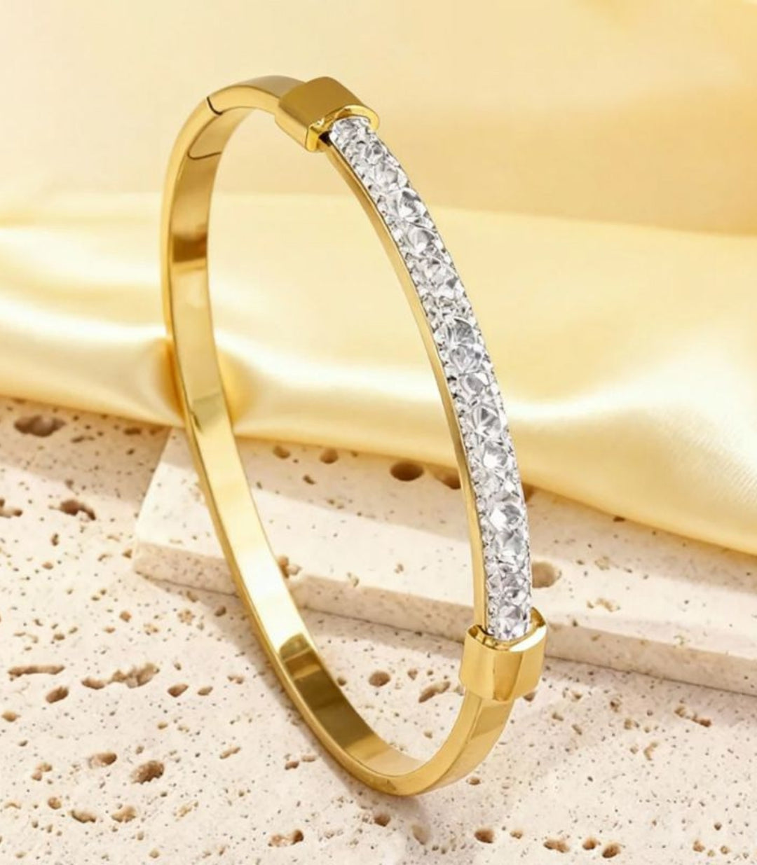 Brazalete Zirconias 18K