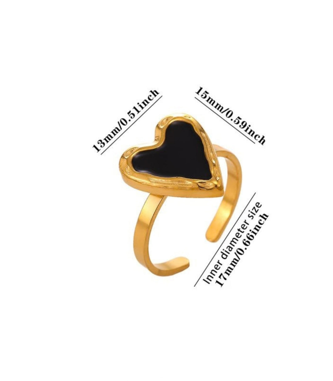 Anillo Black Love